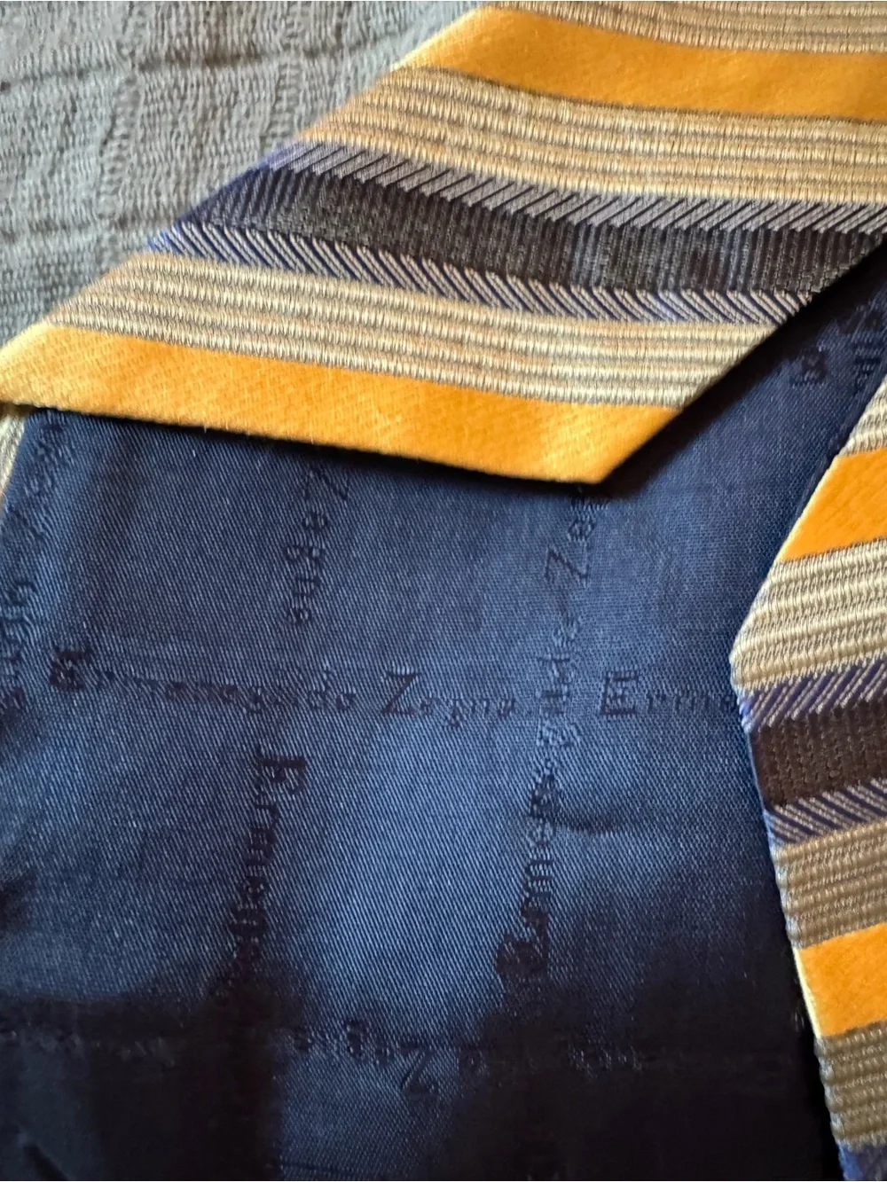 Ermenegildo Zegna silk tie